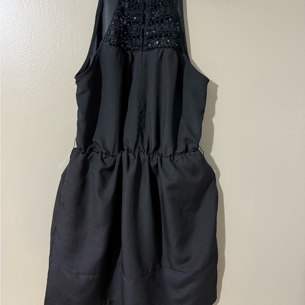 Express Black Sleeveless Dress